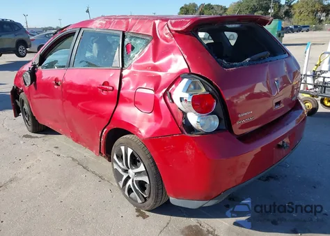 2009 Pontiac Vibe Gt z USA, uszkodzony, nr VIN 5Y2SR67069Z406817